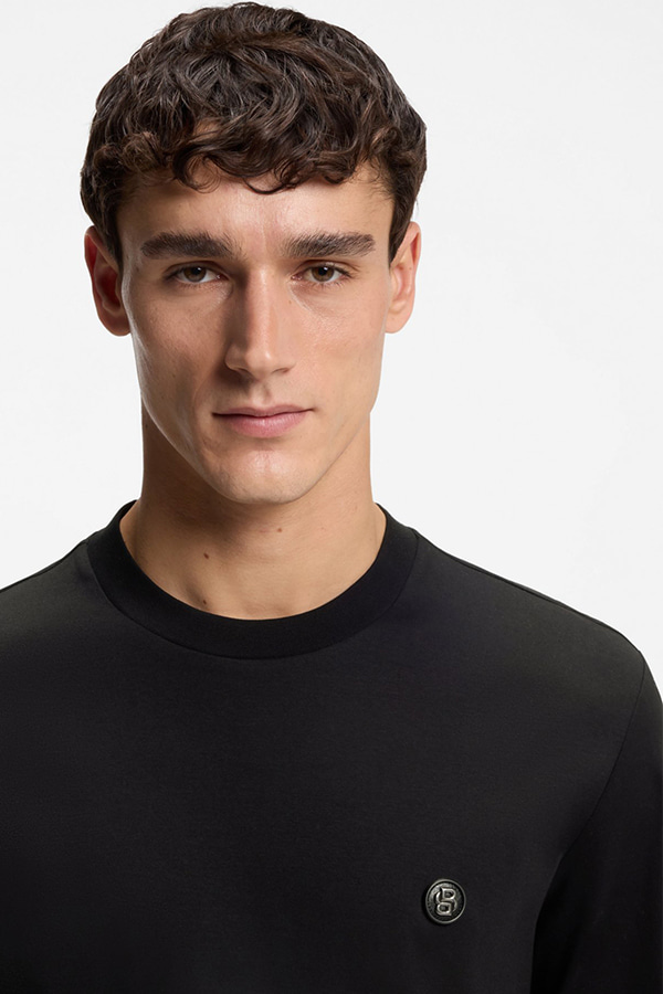 ΜΠΛΟΥΖΑ T-SHIRT BOSS - 001 ΜΑΥΡΟ